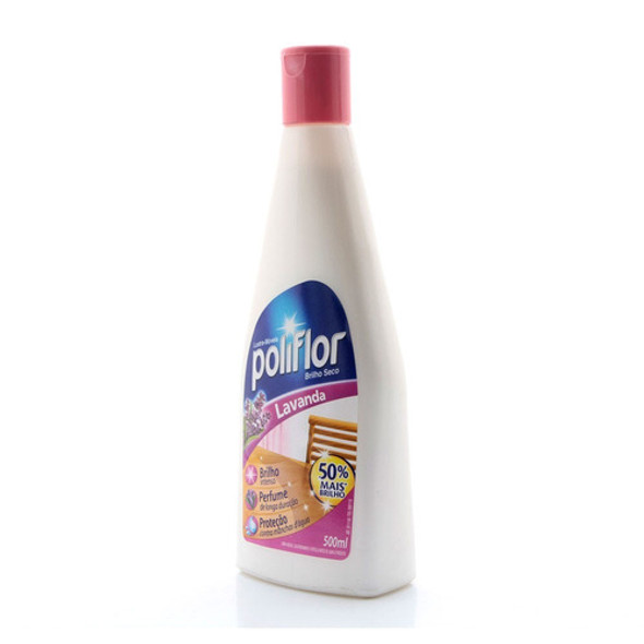 6 Unidades Poliflor Lustra Móveis- Lavanda 500ml 0 6 Unidades Poliflor Lustra Móveis- Lavanda 500ml 0