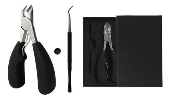 Uña Del Pie Clippers Trimmer W/a Elevador Regalo Juego De Cl 0