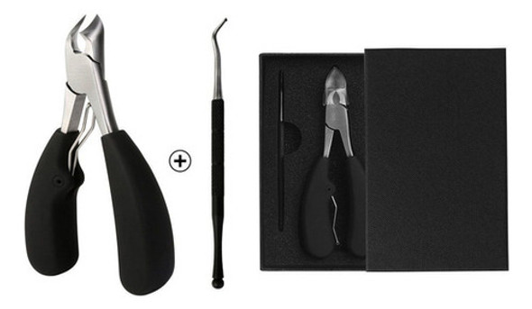 Uña Del Pie Clippers Trimmer W/a Elevador Regalo Juego De Cl 1