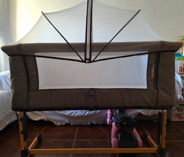 Cuna Mega Baby Colecho Moises Y Mecedor 3 En 1 + Mosquitero 0