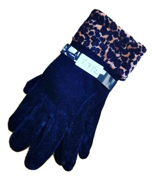 Guantes Con Puños Animal Print 0