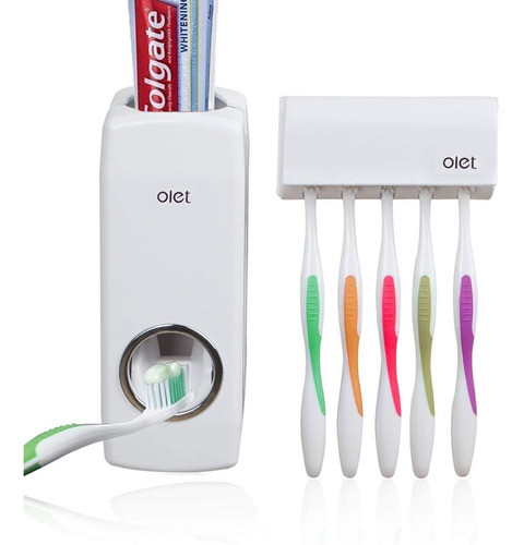 Dispensador Automatico Pasta Dental Y Porta Carolinas Home 0