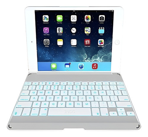 Zagg Tapa Teclado Retroiluminado Bluetooth Para Apple iPad M 0
