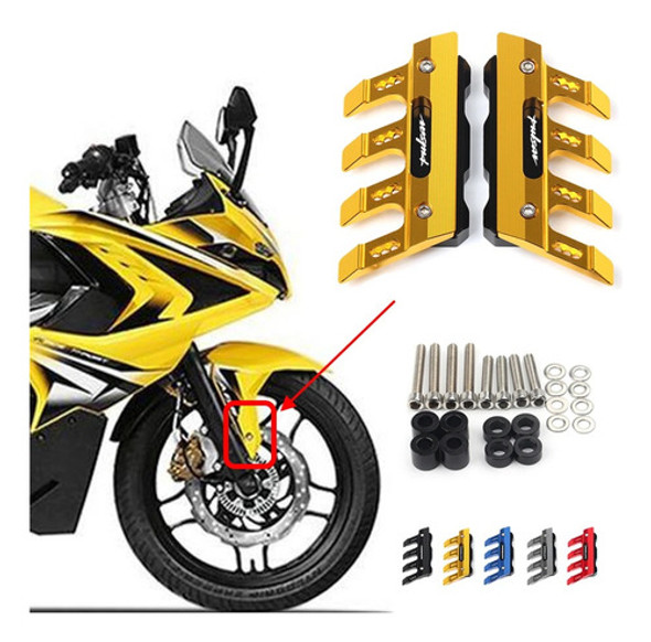 Protector Guardabarro Delantero Pulsar Rs 200 #04 Mk Motos 0