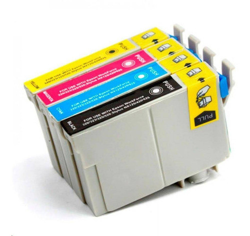 Kit 4 Cartucho  T063 631 632 633 634 C67 87 Cx3700 7700 0