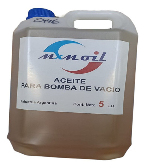 Aceite Para Bomba De Vacio Mxm Oil 5 Litros 0