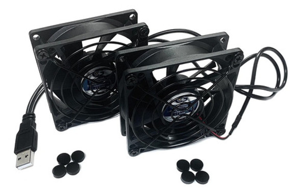 Coolerguys Ventiladores De Refrigeracin Usb Duales De 3.150i 0