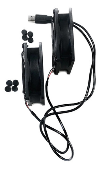 Coolerguys Ventiladores De Refrigeracin Usb Duales De 3.150i 1