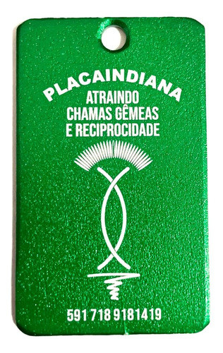 Placaindiana Original-atraindo Chamas Gêmeas E Reciprocidade 0
