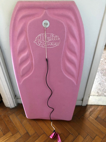 Tabla Aloha Moar Bodyboard Verano Playa Flota Rosa 0
