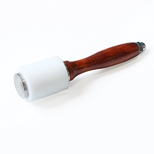 Martillo De Nylon Y Madera Para Tallado En Artesanias. 1