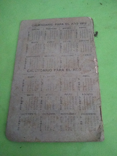 Libreta Trabajos De La Trilladora Año 1912 1