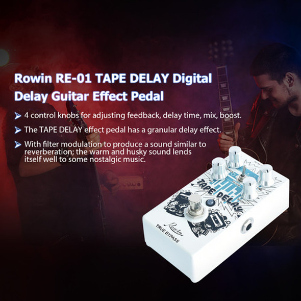 Efeito De Feedback Do Pedal Com Pedal Tape.re-01 Boost 1