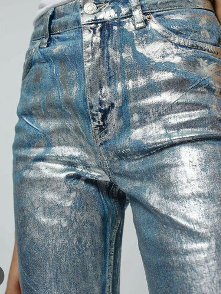 Adhesivo Para Foil Textil+ Laminas Foil Plata 0