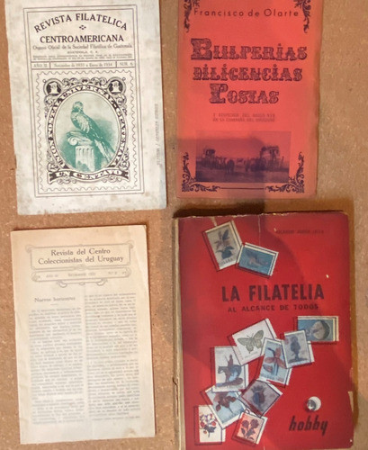 Filatelia, Revistas Boletín Libro, Lote 450 Pesos. Rba 0