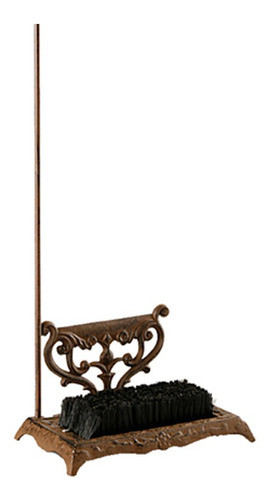 Limpia Zapatos Fundicion De Hierro Con Cepillo 6 X 12 X 9 0