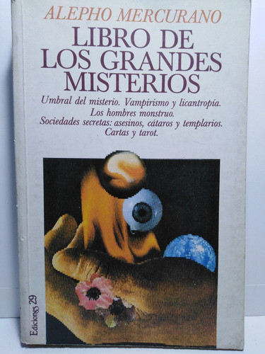 Libro De Los Grandes Misterios - Alepho Mercurano 0