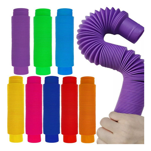 Pop Tube Tubo Sensorial Xl Grande Souvenir Fidget Toy X6u 0