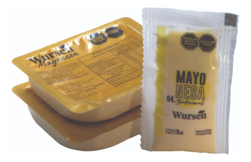 Sachet Individual De Mayonesa X 8ml X 196 Unidades 0