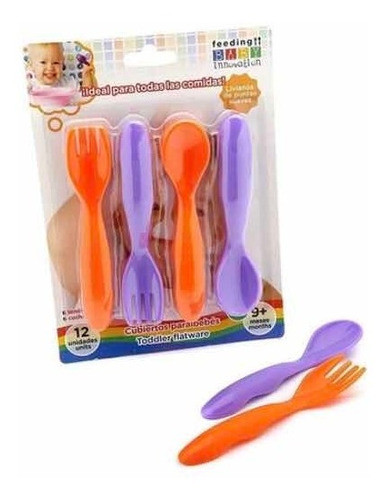 Cubiertos De Bebés Reutilizables X 12 U Baby Innovation 0