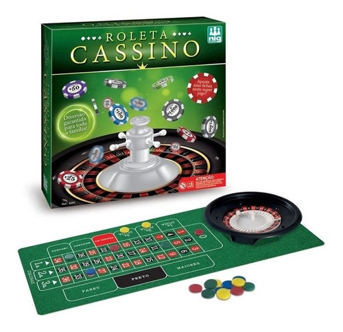 Jogo Roleta Cassino - Nig Brinquedos 0