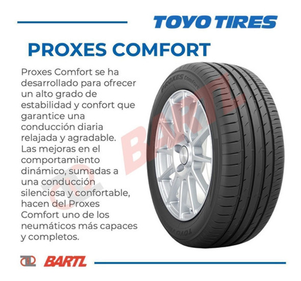 Cubierta 225/55/18 Toyo Proxes Comfort Balanceada 1