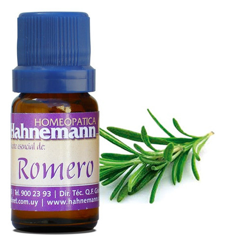 Aceite Esencial De Romero Hahnemann® X 10 Ml 0