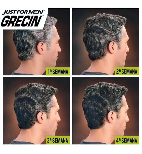 2 X Shampoo Grecin Control Gx  Grises Blancos Canas 1