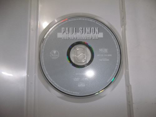 Dvd Paul Simon Live In Philadelphia 1