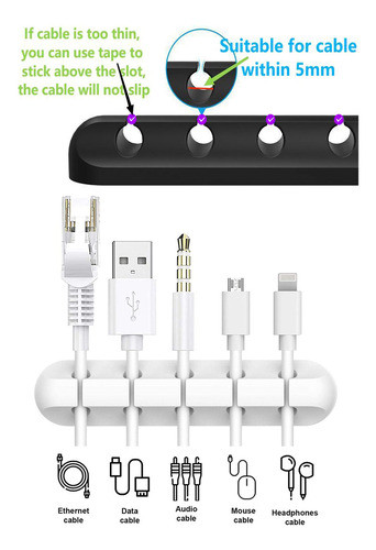 Shanfeilu Organizador De Cables Para Cables, Organizador De 1