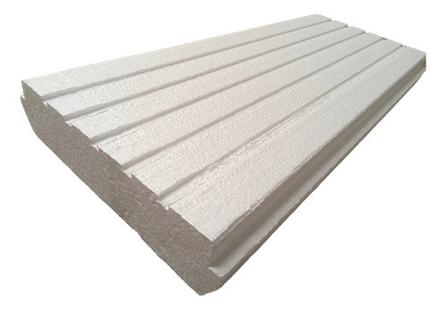 Ladrillo Bloque De Telgopor 10x42x100cm Para Techo Losa 0