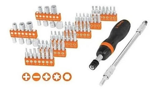 Destornillador Truper - Puntas Intercambiables - 58 Piezas 0