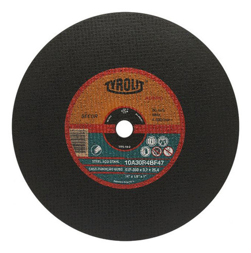 Disco Corte Plano  Ox.alum.350x3.2x32 (20)trs-7-2 Pack X 10 0