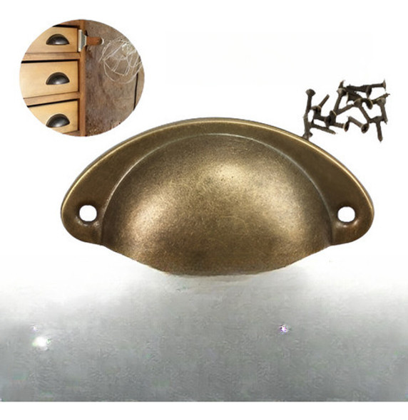 Antiguo Mueble De Cocina Retro 24pcs Armario Cajón Shell Tir 1