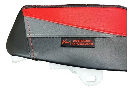 Asiento Moto Cg Sapucai Baccio Vini Rojo Tuning 1