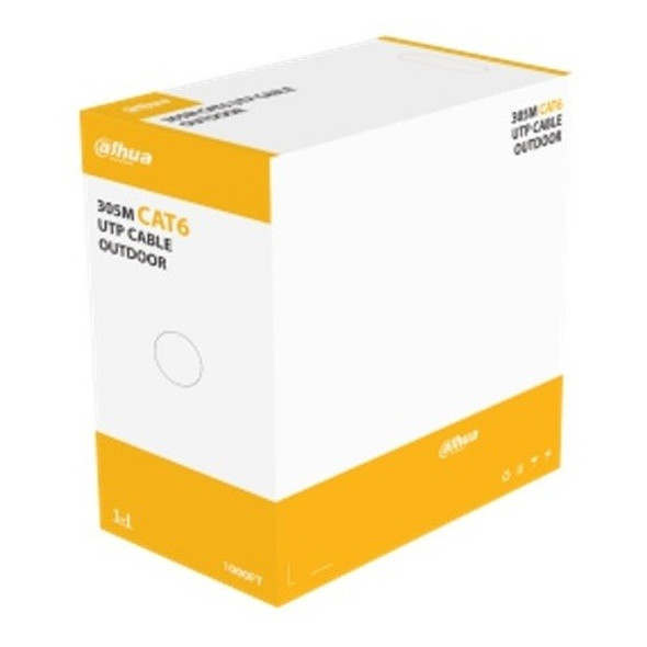Bobina Cable Utp Dahua Pfm920-6u Cobre Cat6 305m Exterior 0