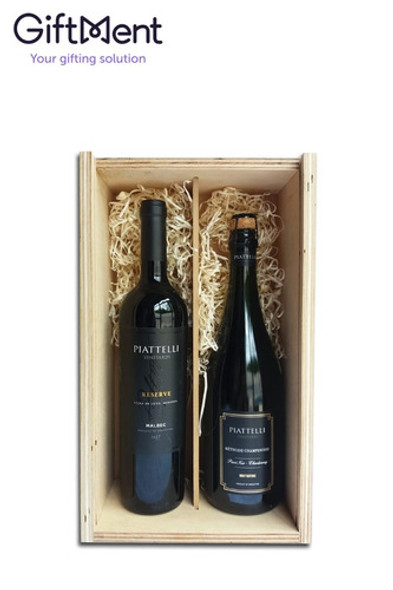 Caja Vinos Piatelli Duo Para Regalos Dia Del Padre 0