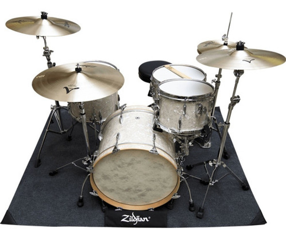 Alfombra Para Batería Zildjian Mediana + Freno Bombo + Funda 0 Alfombra Para Batería Zildjian Mediana + Freno Bombo + Funda 0