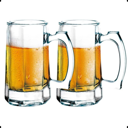 Conjunto Com 10 Canecas 350ml Para Chopp Pavillion 1