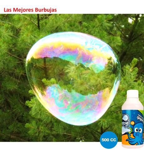Repuesto Liquido Burbujero 500 Cc Bubble Lab Mundo Prg Fd98 1