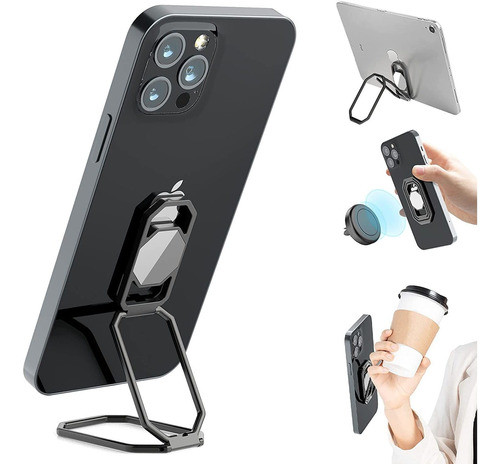 Soporte De Celular, Anillo De Telefono Magnetico Plegable -a 0