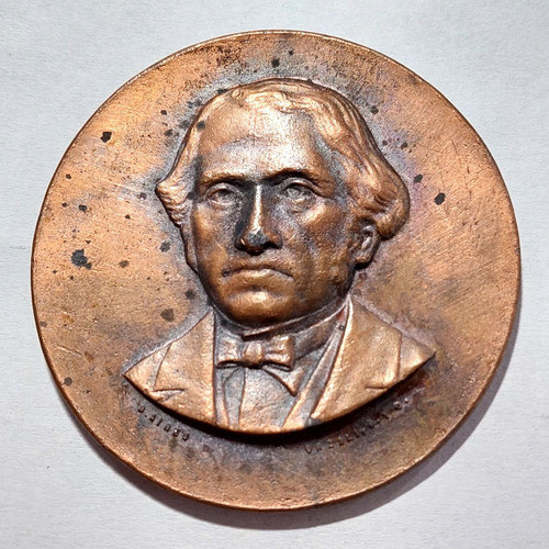 Medalla A Dalmacio Vélez Sarsfield Año 1897 - 966 0