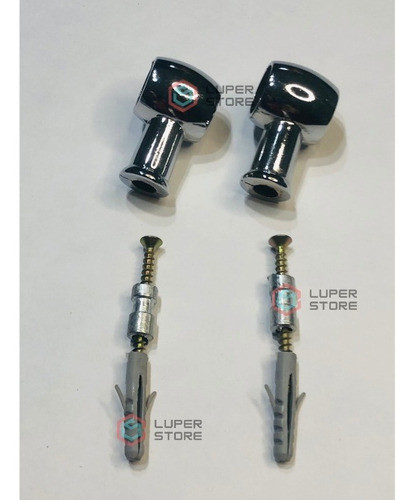 Soporte Metalico P/ Caño Barral Cocina X2 C/kit Instalacion 1