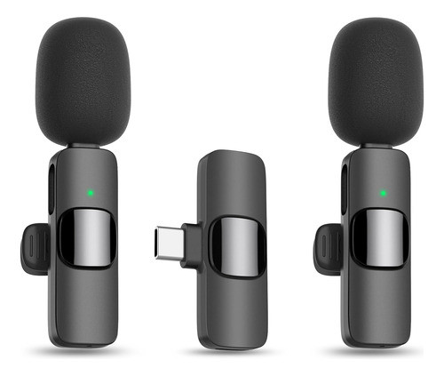 Microfono De Solapa Inalambrico Lavalier Para iPhone Seri... 0