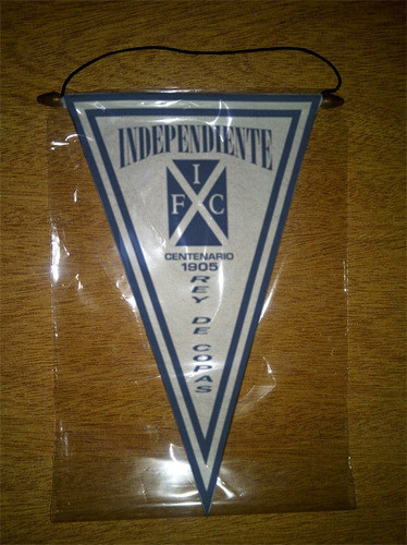 Banderin Paño 37cm Independiente Modelo 19 0