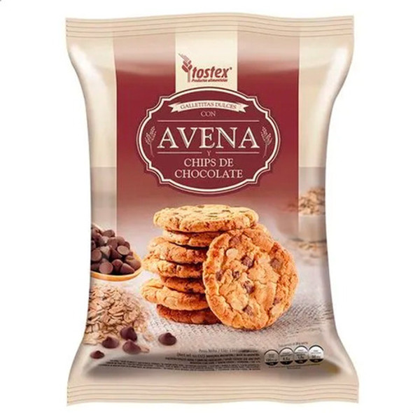 Galletitas Tostex Avena Y Chips De Chocolate - Mejor Precio 1