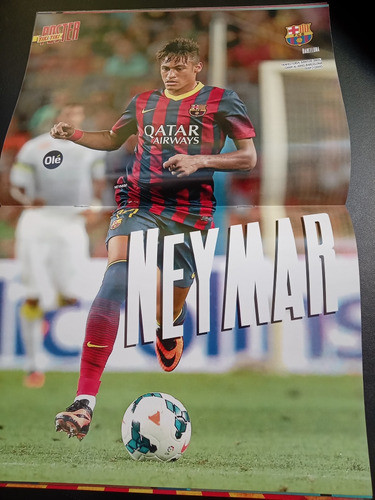Tiki Tiki 113 Póster Neymar Banega Cauteruccio Higuaín 2013 1