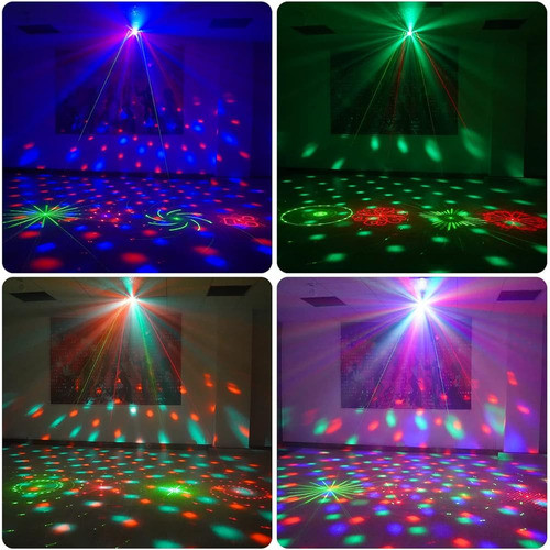 ~ Profesional. Dj Party Disco Ball Light Admite Dmx512 Y Son 1