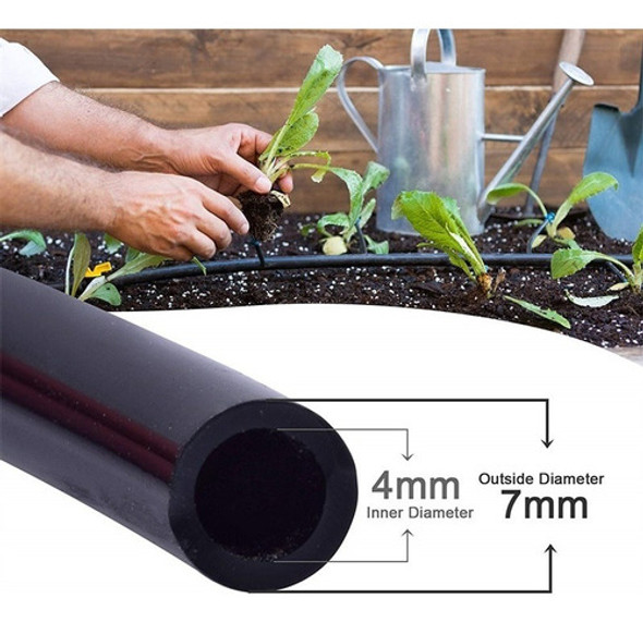 Micro Tubo X 10 M Riego | 4 Mm | Pvc 0