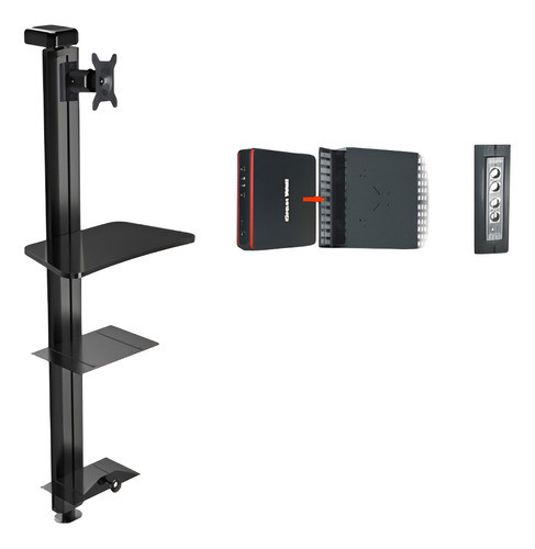 Soporte De Pared 10  A 24  C/bases 100x100 0